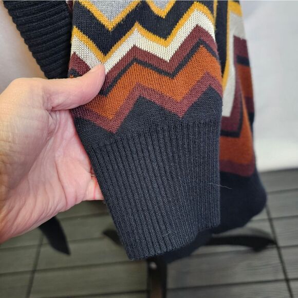 Missoni for Target Zig Zag Chevron Long Tunic Cardigan Sweater Size Medium - Picture 4 of 11